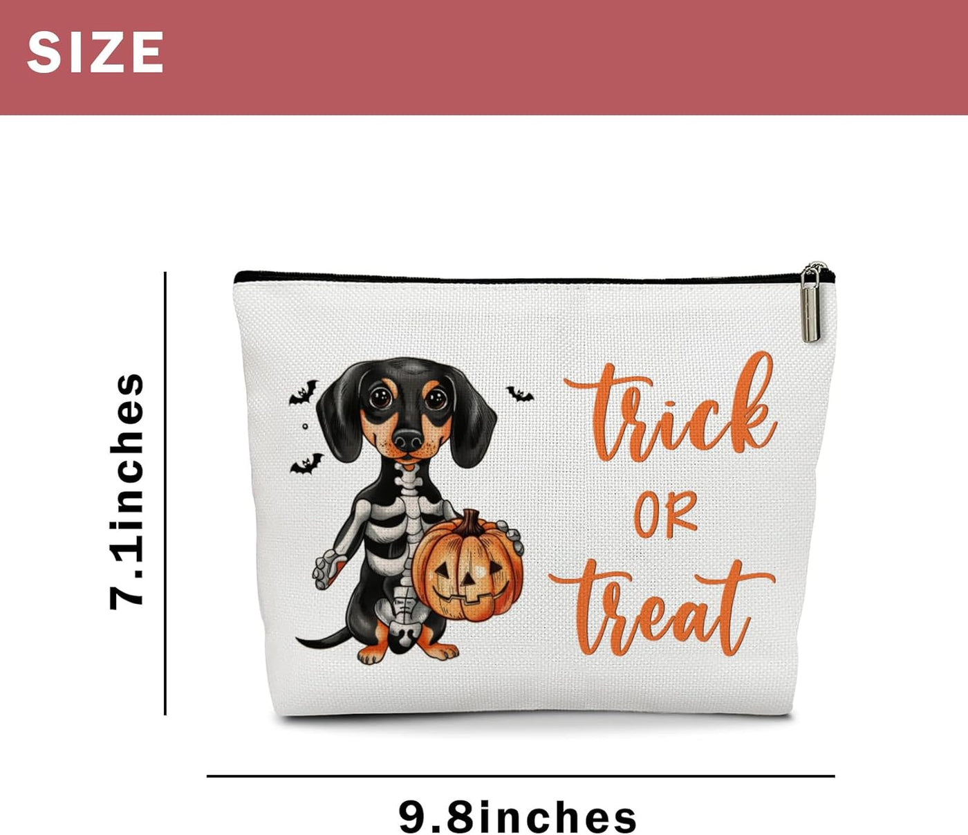 Charming Dachshund Makeup Bag - Perfect Thanksgiving & Birthday Gift for Dog Lovers!