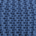 Handwoven Floor Pouf Ottoman – Decorative Foot Rest & Extra Seating